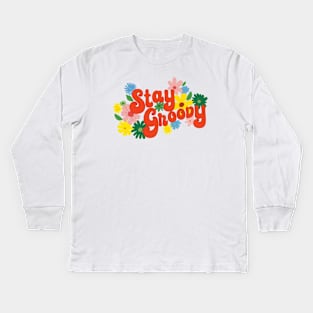 Stay Groovy Kids Long Sleeve T-Shirt